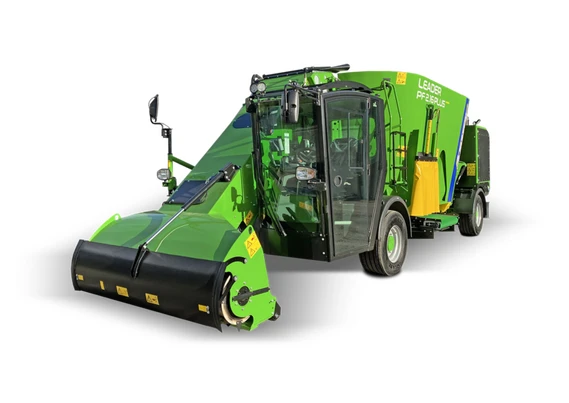 Самоходный кормораздатчик FARESIN LEADER PF PLUS 2 ШНЕКА COMPACT